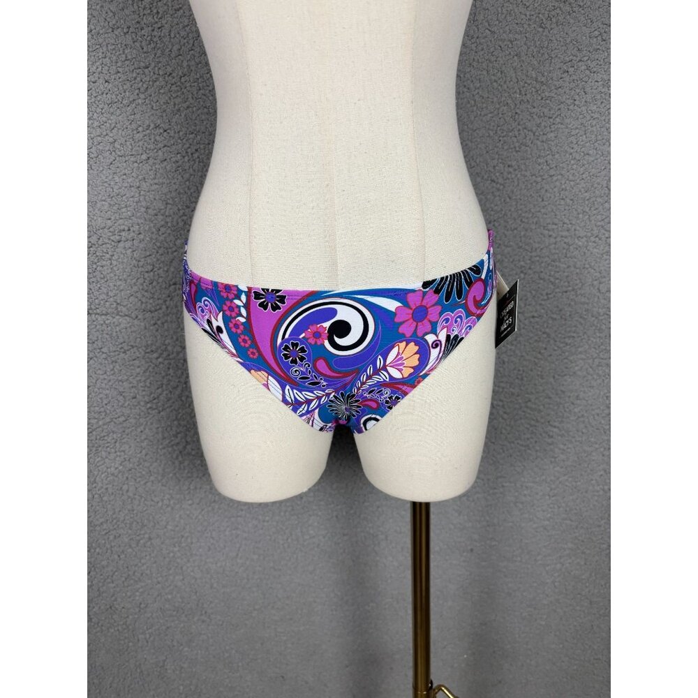 Salt & Cove Juniors' Colorful Boho Floral Cheeky Swim Bottom Size XS NWT's